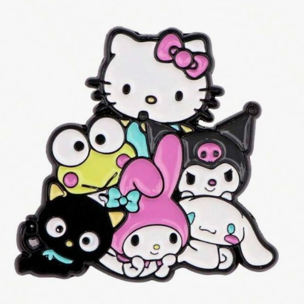 HELLO KITTY & Friends Enamel Lapel Pin Brooch (BRAND-NEW & SUPER CUTE!)